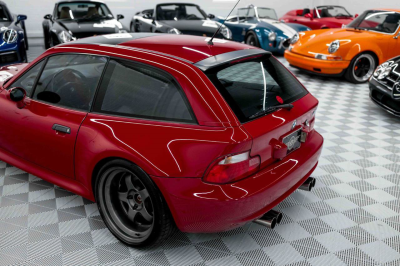 1999 BMW M Coupe in Imola Red 2 over Black Nappa
