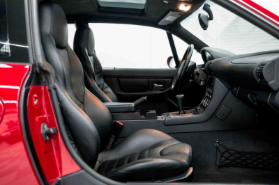 1999 BMW M Coupe in Imola Red 2 over Black Nappa