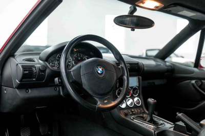 1999 BMW M Coupe in Imola Red 2 over Black Nappa