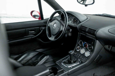 1999 BMW M Coupe in Imola Red 2 over Black Nappa