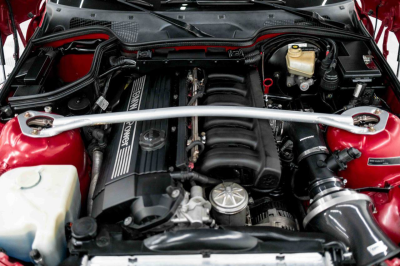 1999 BMW M Coupe in Imola Red 2 over Black Nappa