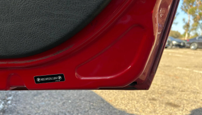 1999 BMW M Coupe in Imola Red 2 over Imola Red & Black Nappa