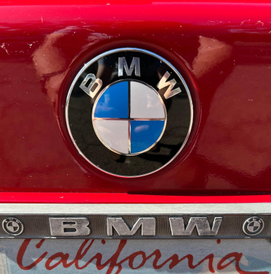 1999 BMW M Coupe in Imola Red 2 over Imola Red & Black Nappa