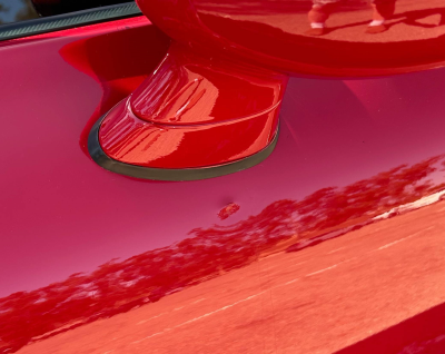 1999 BMW M Coupe in Imola Red 2 over Imola Red & Black Nappa