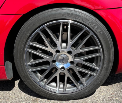1999 BMW M Coupe in Imola Red 2 over Imola Red & Black Nappa
