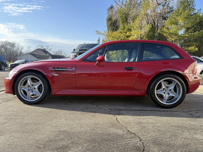 1999 BMW M Coupe in Imola Red 2 over Black Nappa