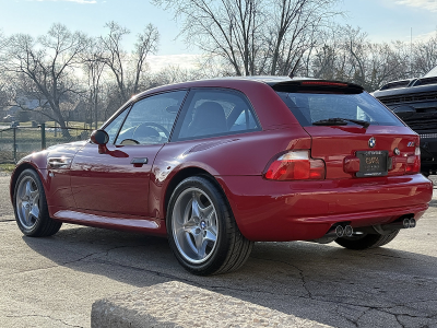1999 BMW M Coupe in Imola Red 2 over Black Nappa