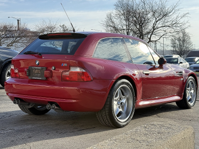 1999 BMW M Coupe in Imola Red 2 over Black Nappa