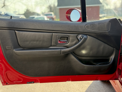 1999 BMW M Coupe in Imola Red 2 over Black Nappa