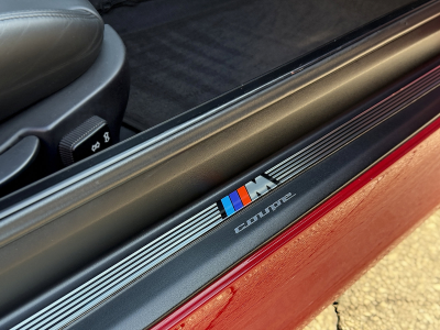 1999 BMW M Coupe in Imola Red 2 over Black Nappa