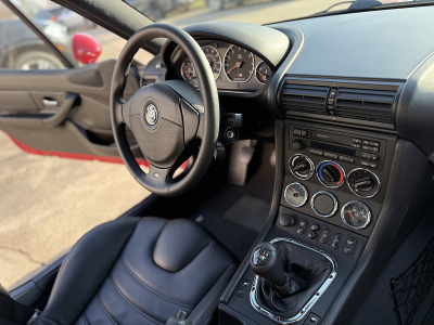 1999 BMW M Coupe in Imola Red 2 over Black Nappa
