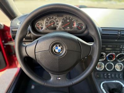 1999 BMW M Coupe in Imola Red 2 over Black Nappa