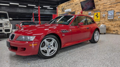 1999 BMW M Coupe in Imola Red 2 over Black Nappa