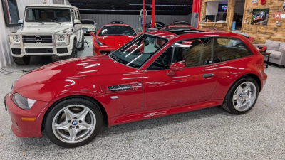 1999 BMW M Coupe in Imola Red 2 over Black Nappa