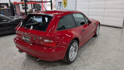 1999 BMW M Coupe in Imola Red 2 over Black Nappa