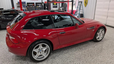 1999 BMW M Coupe in Imola Red 2 over Black Nappa