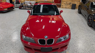 1999 BMW M Coupe in Imola Red 2 over Black Nappa