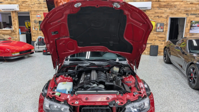 1999 BMW M Coupe in Imola Red 2 over Black Nappa