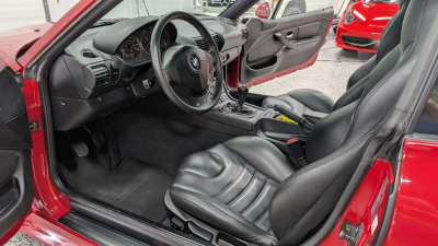 1999 BMW M Coupe in Imola Red 2 over Black Nappa