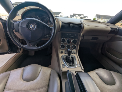 1999 BMW M Coupe in Cosmos Black Metallic over Dark Beige Oregon