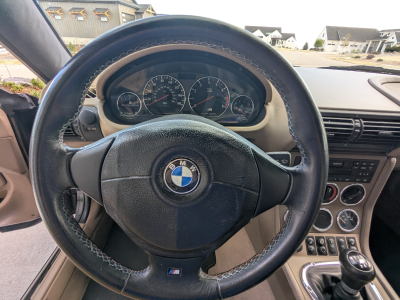 1999 BMW M Coupe in Cosmos Black Metallic over Dark Beige Oregon