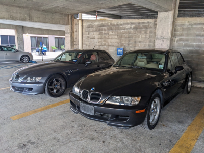 1999 BMW M Coupe in Cosmos Black Metallic over Dark Beige Oregon