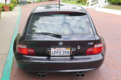 1999 BMW M Coupe in Cosmos Black Metallic over Black Nappa