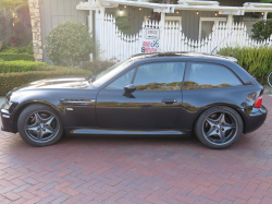 1999 BMW M Coupe in Cosmos Black Metallic over Black Nappa