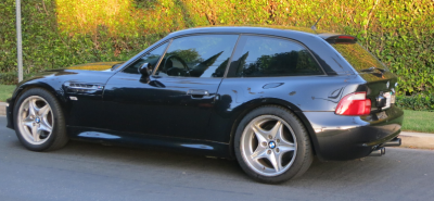 1999 BMW M Coupe in Cosmos Black Metallic over Black Nappa