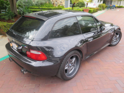 1999 BMW M Coupe in Cosmos Black Metallic over Black Nappa