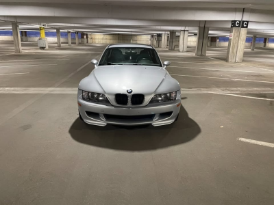 1999 BMW M Coupe in Arctic Silver Metallic over Dark Gray & Black Nappa