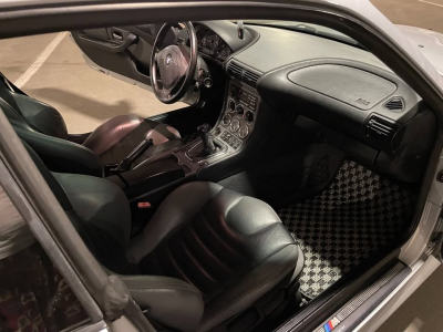 1999 BMW M Coupe in Arctic Silver Metallic over Dark Gray & Black Nappa