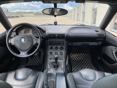 1999 BMW M Coupe in Arctic Silver Metallic over Dark Gray & Black Nappa