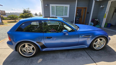 1999 BMW M Coupe in Estoril Blue Metallic over Black Nappa