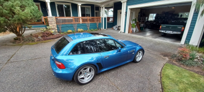 1999 BMW M Coupe in Estoril Blue Metallic over Black Nappa