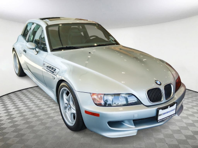 1999 BMW M Coupe in Arctic Silver Metallic over Dark Gray & Black Nappa