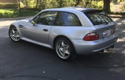 1999 BMW M Coupe in Arctic Silver Metallic over Dark Gray & Black Nappa