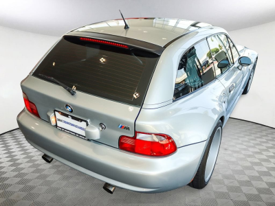 1999 BMW M Coupe in Arctic Silver Metallic over Dark Gray & Black Nappa