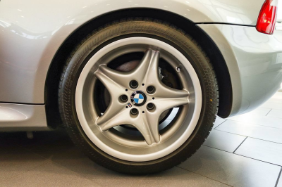 1999 BMW M Coupe in Arctic Silver Metallic over Dark Gray & Black Nappa