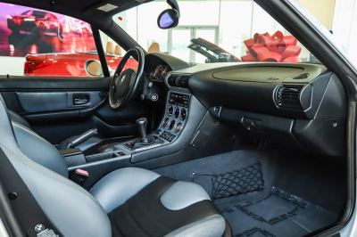 1999 BMW M Coupe in Arctic Silver Metallic over Dark Gray & Black Nappa