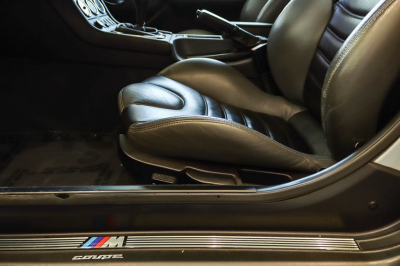 1999 BMW M Coupe in Arctic Silver Metallic over Dark Gray & Black Nappa