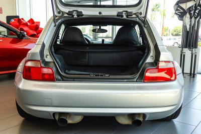 1999 BMW M Coupe in Arctic Silver Metallic over Dark Gray & Black Nappa