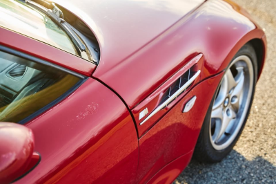 1999 BMW M Coupe in Imola Red 2 over Black Nappa