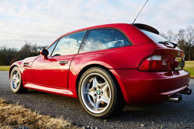 1999 BMW M Coupe in Imola Red 2 over Black Nappa