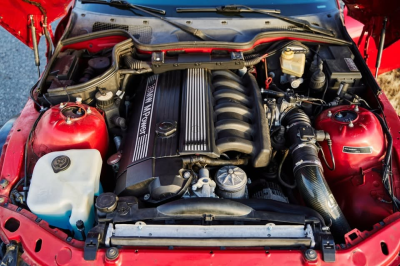 1999 BMW M Coupe in Imola Red 2 over Black Nappa