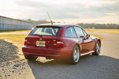 1999 BMW M Coupe in Imola Red 2 over Black Nappa