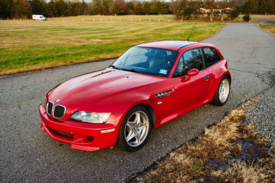 1999 BMW M Coupe in Imola Red 2 over Black Nappa