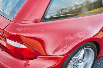 1999 BMW M Coupe in Imola Red 2 over Black Nappa