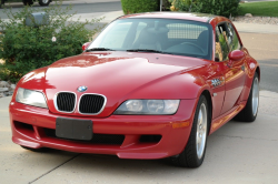 1999 BMW M Coupe in Imola Red 2 over Black Nappa