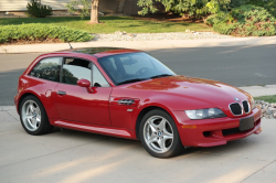 1999 BMW M Coupe in Imola Red 2 over Black Nappa